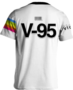 T6 Life On Video Tee 4 T6 Life On Video Tee -T6 shop VHS Tshirt Back Mockup