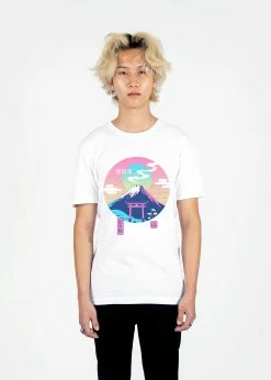 T6 Vapor Shrine Tee -T6 shop Vaporshrine tee wht fullsize