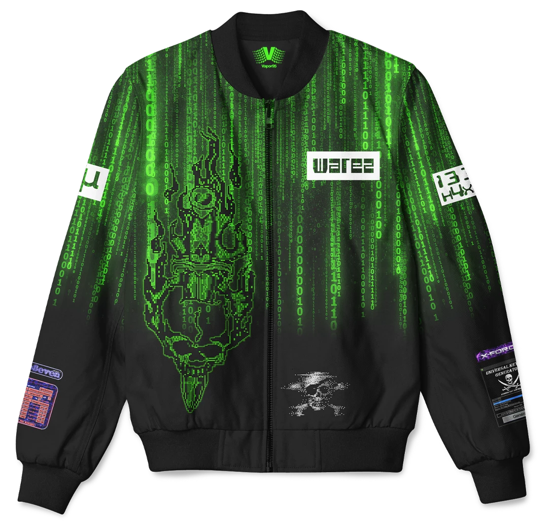 T6 Warez Net Bomber Jacket 1 T6 Warez Net Bomber Jacket