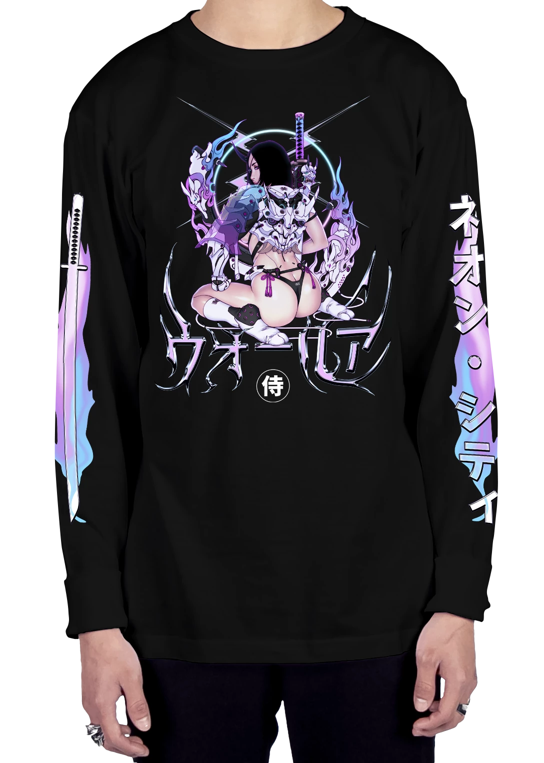 T6 Warrior Princess Long Sleeve Tee 2 T6 Warrior Princess Long Sleeve Tee - Image 2