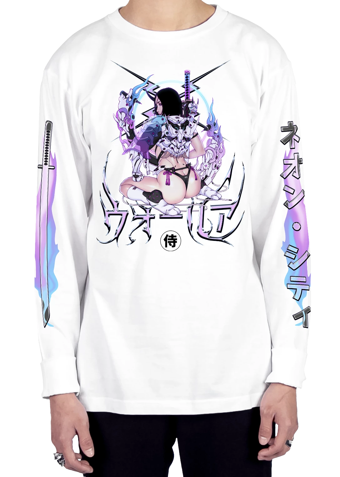 T6 Warrior Princess Long Sleeve Tee 3 T6 Warrior Princess Long Sleeve Tee - Image 3