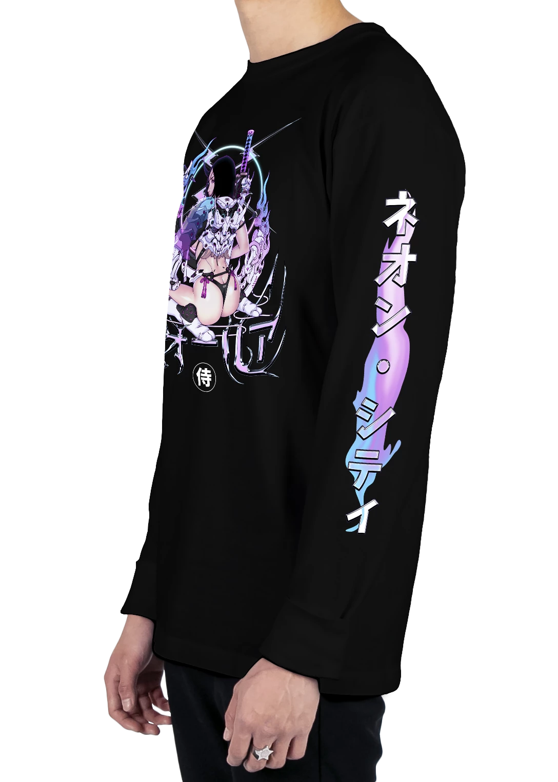 T6 Warrior Princess Long Sleeve Tee 4 T6 Warrior Princess Long Sleeve Tee - Image 4