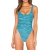 T6 Aqua High Legged One Piece Swimsuit
