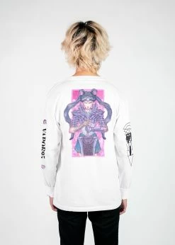 T6 The Reckoning Long Sleeve Tee 21 T6 The Reckoning Long Sleeve Tee -T6 shop beachghostsailorwhitebackmodellongsleeveTee