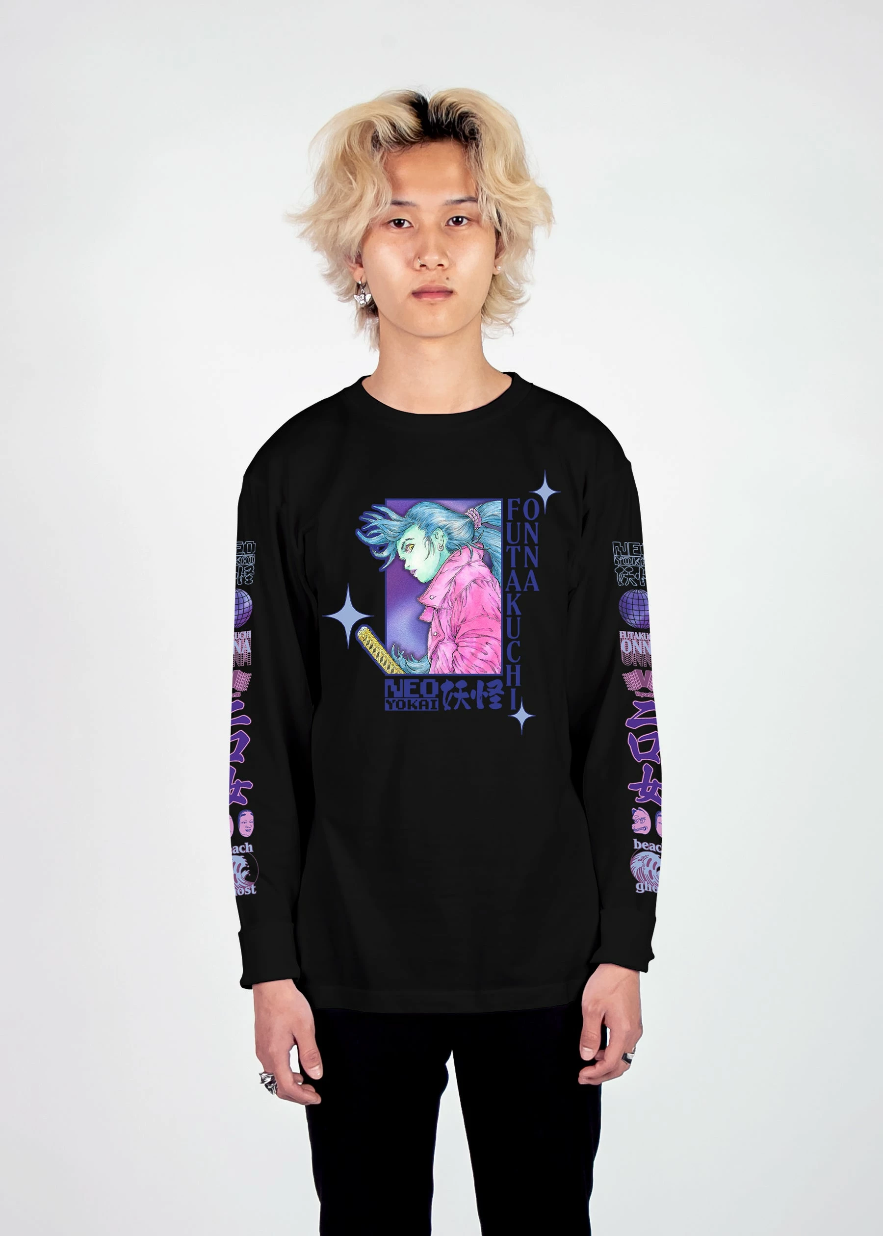 T6 Futakuchi Long Sleeve Tee 1 T6 Futakuchi Long Sleeve Tee