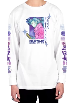 T6 Futakuchi Long Sleeve Tee 15 T6 Futakuchi Long Sleeve Tee -T6 shop futakuchiwhitefrontLongSleeveTShirt product mockup