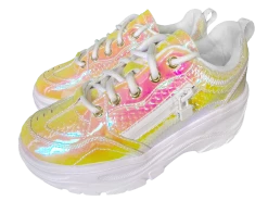SPARKL Iridescent Trainers -T6 shop glittershoeE1