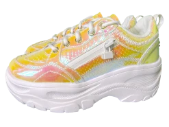 SPARKL Iridescent Trainers -T6 shop glittershoeE2