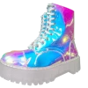 SPARKL Iridescent Combat Boot