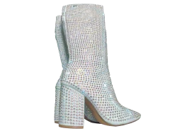 SPARKL Rhinestone Knee High Boots -T6 shop glittershoeG2