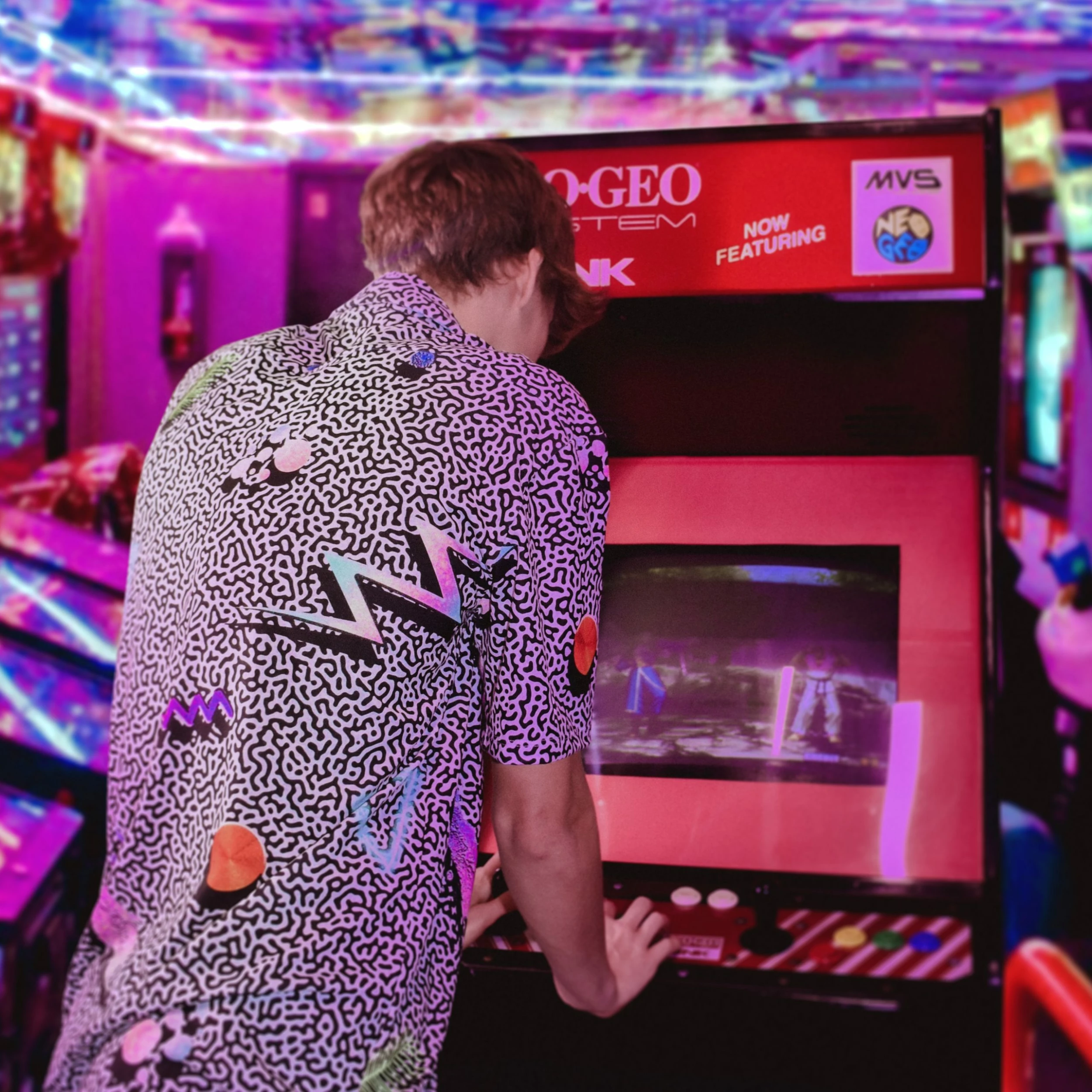 AOP Static Jazz Hawaiian Shirt Clearance 3 AOP Static Jazz Hawaiian Shirt Clearance - Image 3