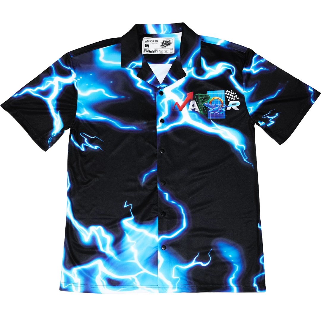 AOP High Voltage Hawaiian Shirt 3 AOP High Voltage Hawaiian Shirt - Image 3