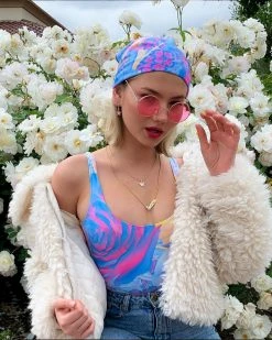 T6 Hyper Blossom High Legged One Piece Swimsuit 5 T6 Hyper Blossom High Legged One Piece Swimsuit -T6 shop hyperblossom tanktop lifestyle