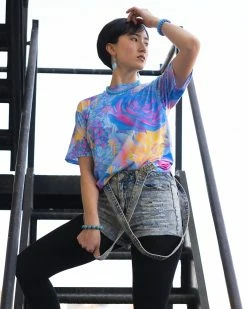 T6 Hyper Blossom Tee 5 T6 Hyper Blossom Tee -T6 shop hyperblossom tee lifestyle