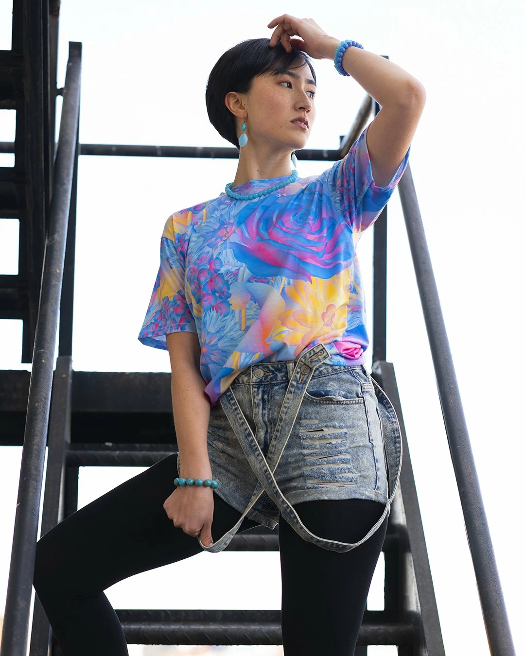 T6 Hyper Blossom Tee 3 T6 Hyper Blossom Tee - Image 3