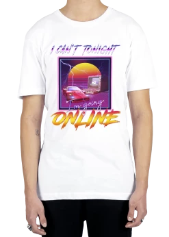 T6 Going Online Tee -T6 shop icanttonight tee wht