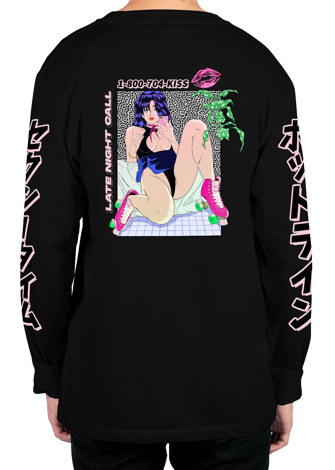 T6 Late Night Call Long Sleeve Tee 10 T6 Late Night Call Long Sleeve Tee - Image 10