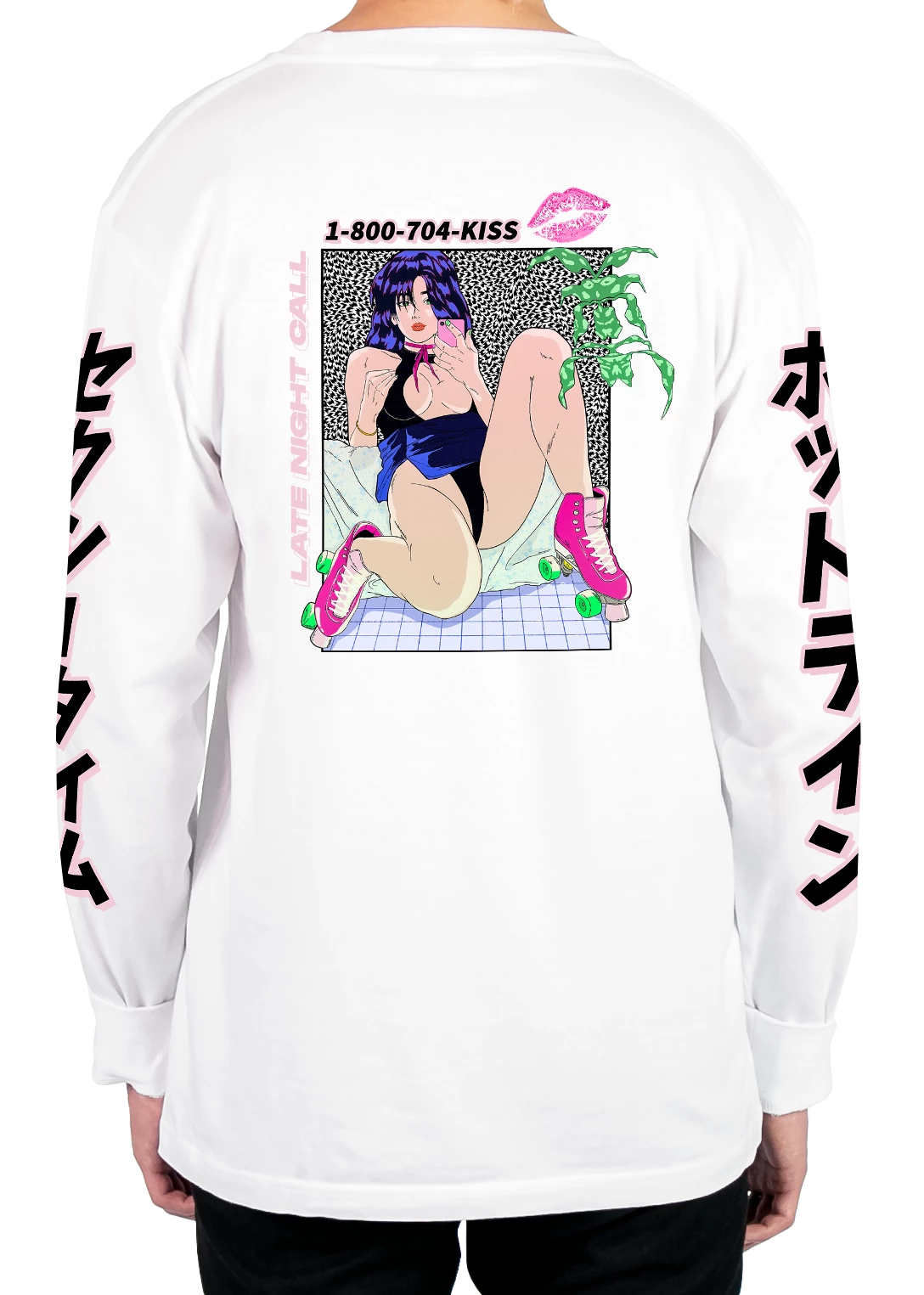 T6 Late Night Call Long Sleeve Tee 4 T6 Late Night Call Long Sleeve Tee - Image 4