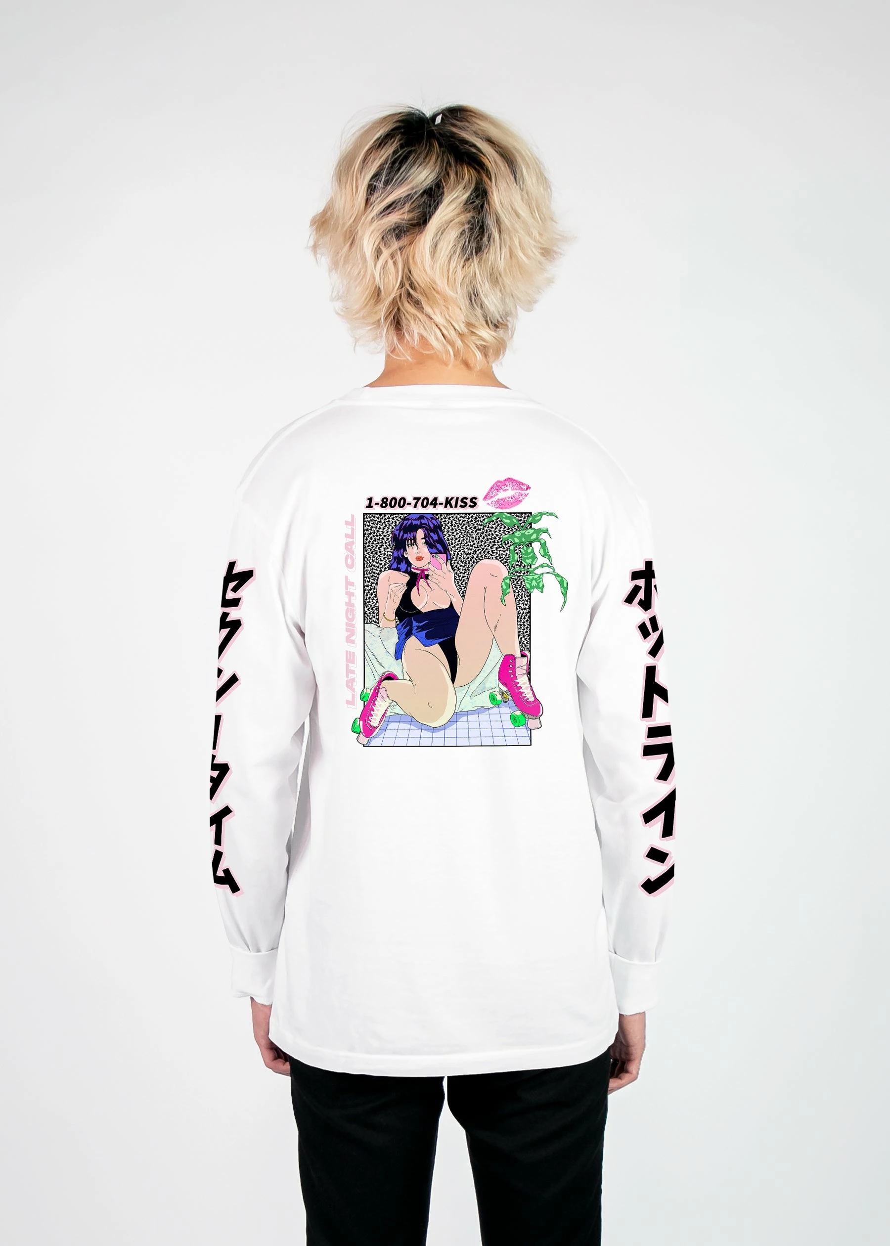 T6 Late Night Call Long Sleeve Tee 5 T6 Late Night Call Long Sleeve Tee - Image 5