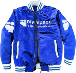 VAPOR95 MySpace Bomber Jacket