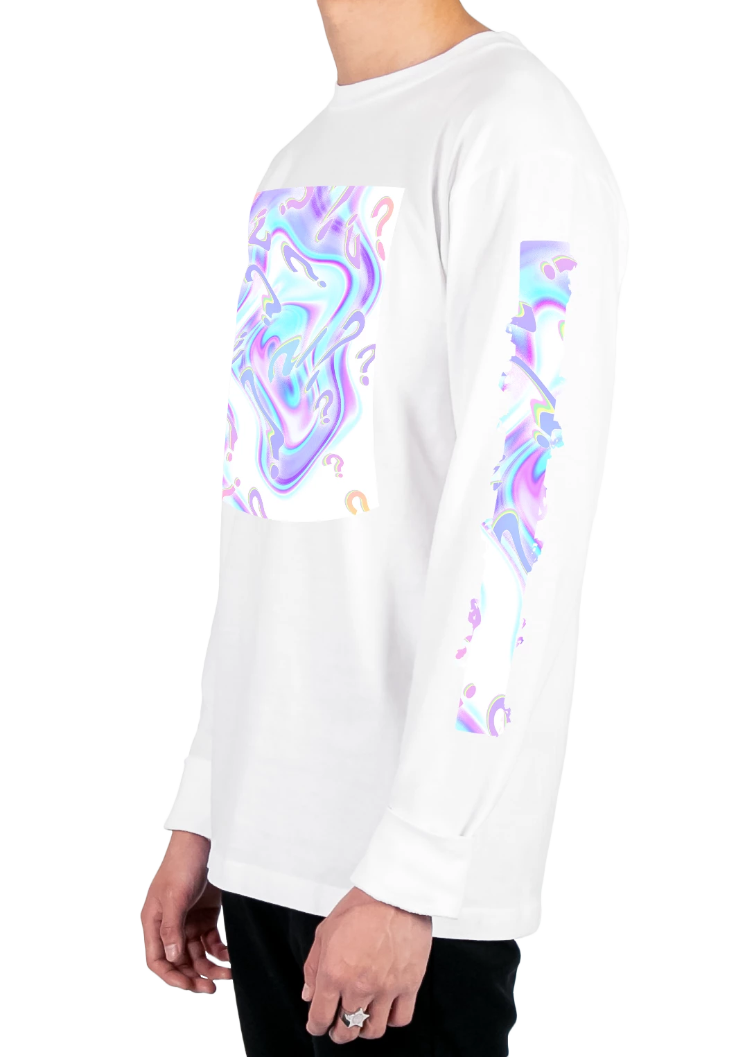 T6 Mystery Long Sleeve Tee 4 T6 Mystery Long Sleeve Tee - Image 4