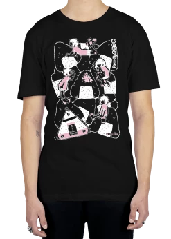 T6 Onigiri Tee -T6 shop onigiri tee blk