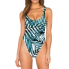 T6 Paradise High Legged One Piece Swimsuit