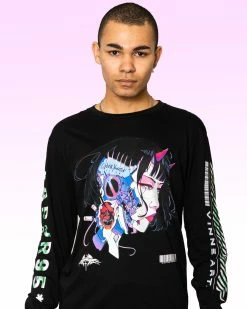 T6 Prototype Long Sleeve Tee -T6 shop prototypeblackVaporLongsleeves