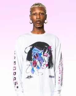 T6 Prototype Long Sleeve Tee -T6 shop prototypewhiteVaporLongsleeves