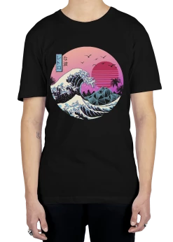 T6 Retro Wave Tee 8 T6 Retro Wave Tee -T6 shop retrowave blk