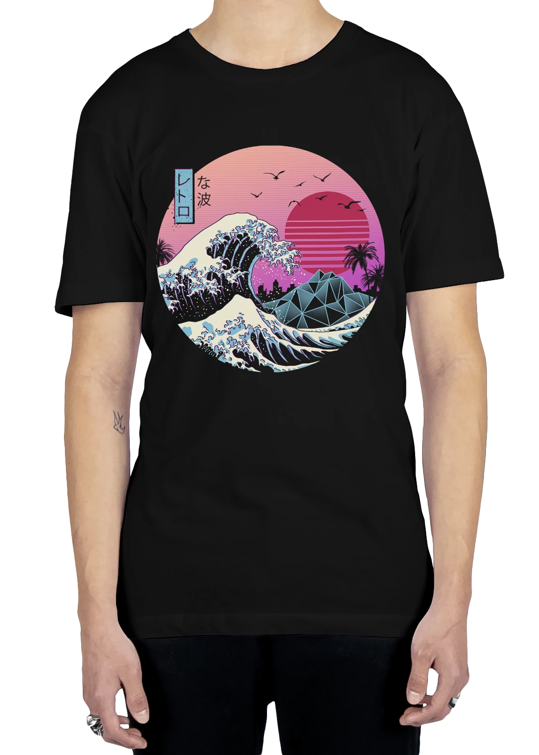 T6 Retro Wave Tee 3 T6 Retro Wave Tee - Image 3