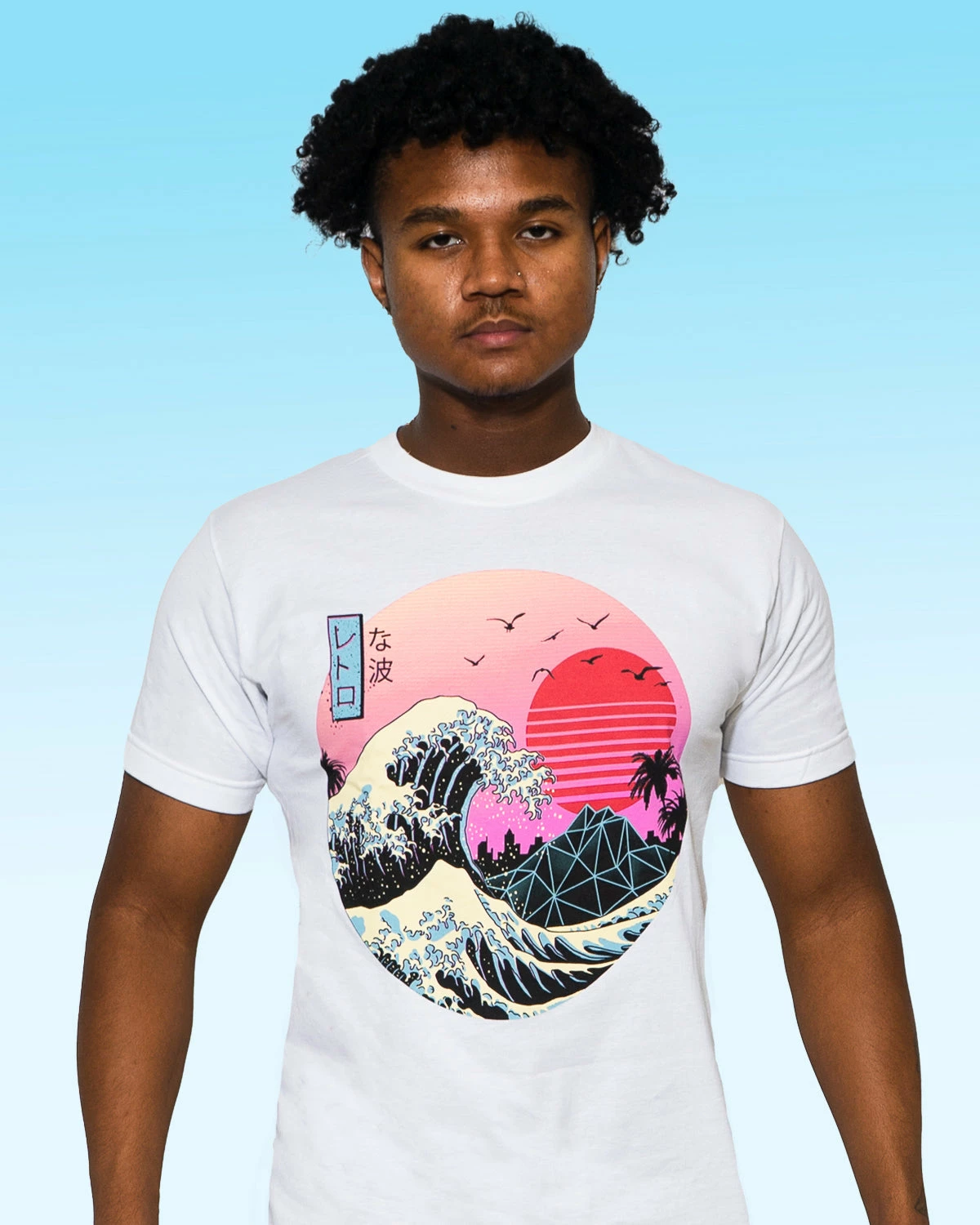 T6 Retro Wave Tee 5 T6 Retro Wave Tee - Image 5