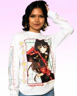 T6 Sailor Saturn Long Sleeve Tee 33 T6 Sailor Saturn Long Sleeve Tee -T6 shop sailorsaturnwhiteVaporLongsleeves