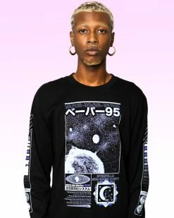 T6 Star Surfer Long Sleeve Tee -T6 shop starsurferblackVaporLongsleeves