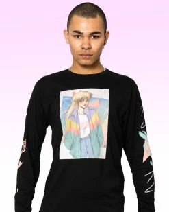 T6 Turbo Babe Long Sleeve Tee -T6 shop turbobabeblackVaporLongsleeves