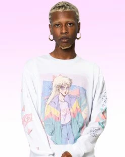 T6 Turbo Babe Long Sleeve Tee -T6 shop turbobabewhiteVaporLongsleeves